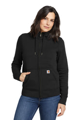Carhartt® Women’s Clarksburg Full-Zip Hoodie - Black - XS